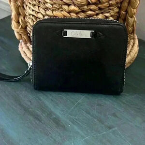 Cole Haan Black Leather Wristlet
Clutch Leather